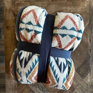 Colorful Cozy Patterned Throw